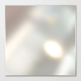 Polished silver metal texture Canvas Print
