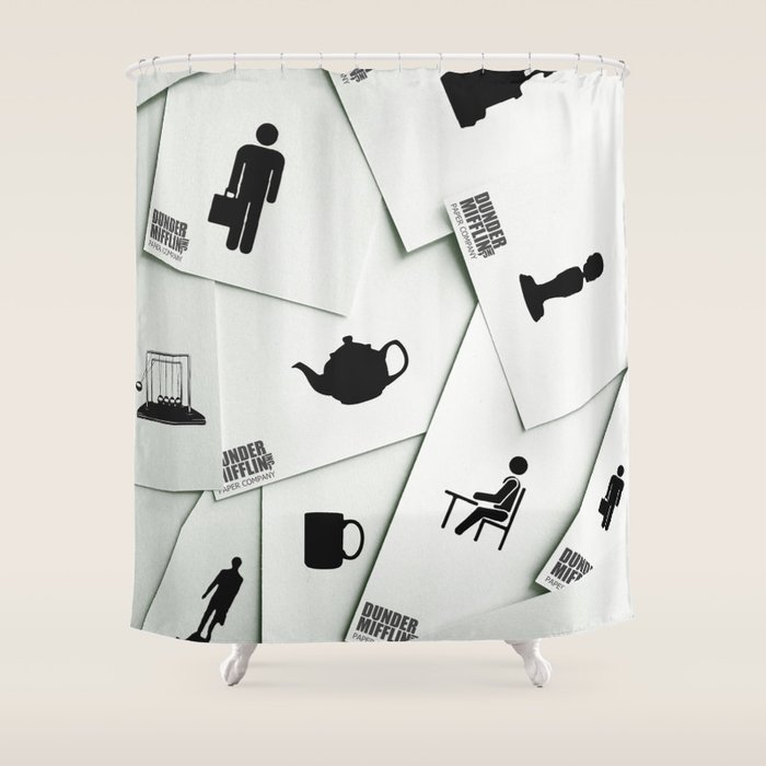 The Office Shower Curtain By Anthonylonder Society6 The Office Shower Curtain