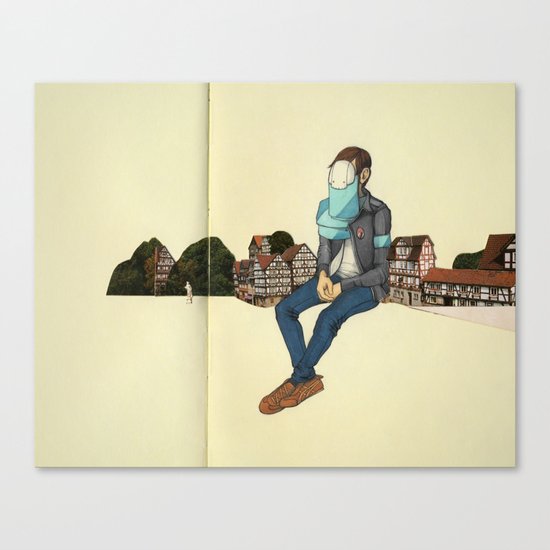 Colossal Death Canvas Print