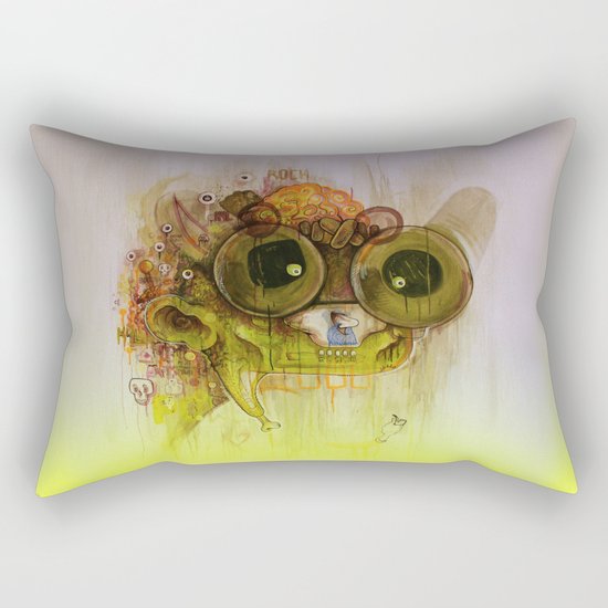 Weedy Playstation Frankenstein Rectangular Pillow