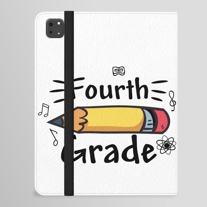 Fourth Grade Pencil iPad Folio Case