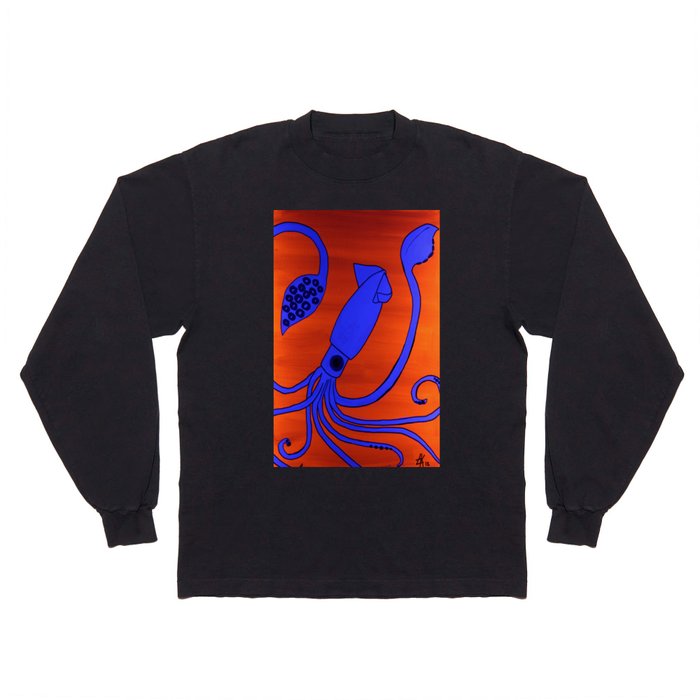 Leopold the Squid Long Sleeve T Shirt