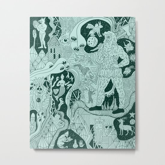 Wizard Dreams Metal Print