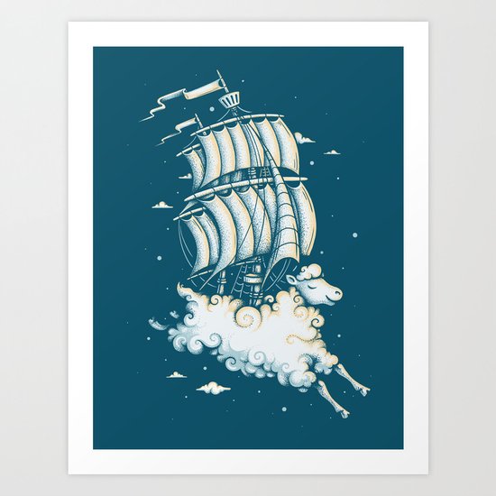 Shipped Away Art Print