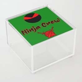 Ninja Crew Full Logo Acrylic Box