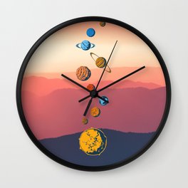 planet Wall Clock