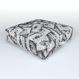 Cassettes Outdoor Floor Cushion