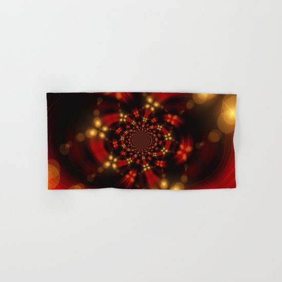 Christmas-Fractal Hand & Bath Towel