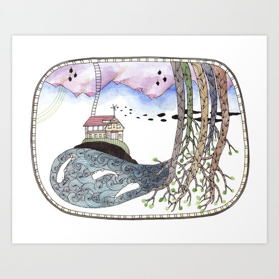 A Quiet Life Art Print