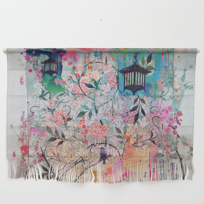 Spring collage Wall Hanging