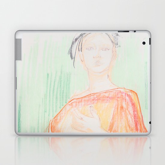 Woman Laptop & iPad Skin