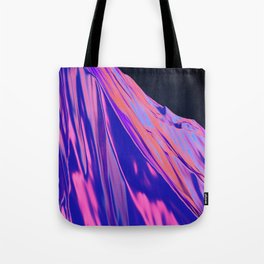 Velvet Lava Pink Mountains Tote Bag