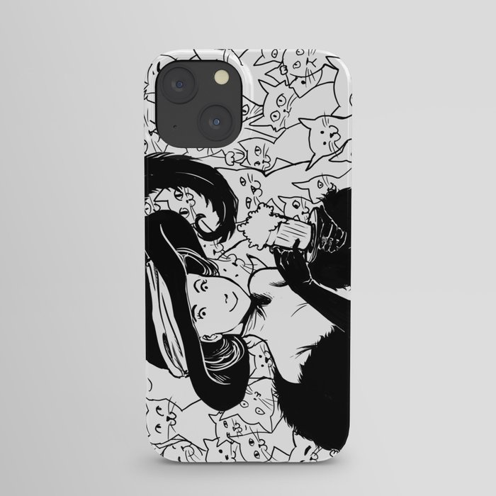 Cat Lady Party iPhone Case