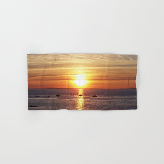 Gaspesie Sunset Hand & Bath Towel