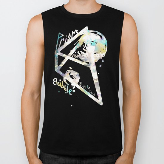 Prism Bubble Bursting Biker Tank