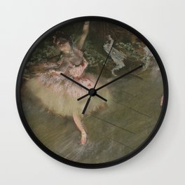 Edgar Degas - The Star Wall Clock