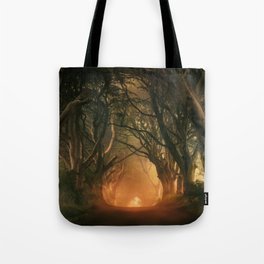 When the day begins... Tote Bag