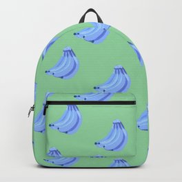 Banana Blue- Green background Backpack