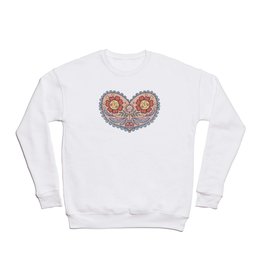 Folk Art Heart (Friendship) Crewneck Sweatshirt