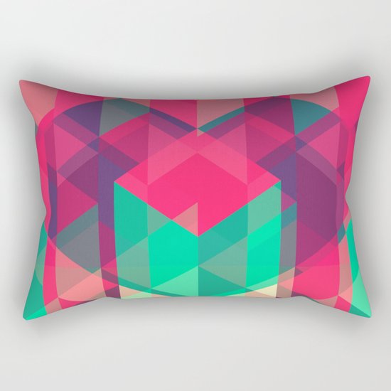 geometric II Rectangular Pillow