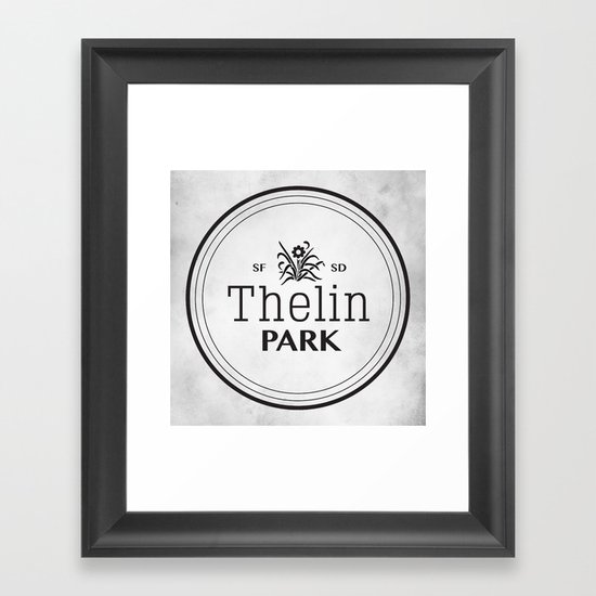 Thelin Park Framed Art Print