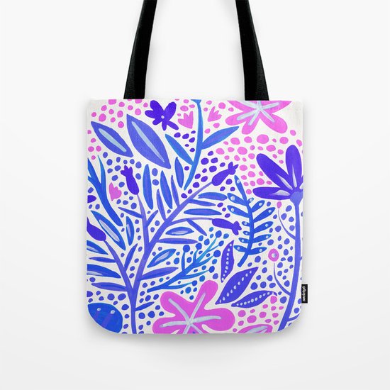 Garden – Indigo Palette Tote Bag