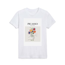 Picasso - Bouquet of Peace Kids T Shirt
