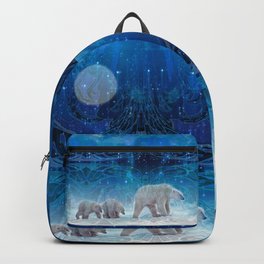 Arctic Journey of Polar Bears Backpack