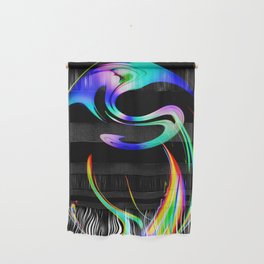 Abstract Perfection 13 Fire Wall Hanging