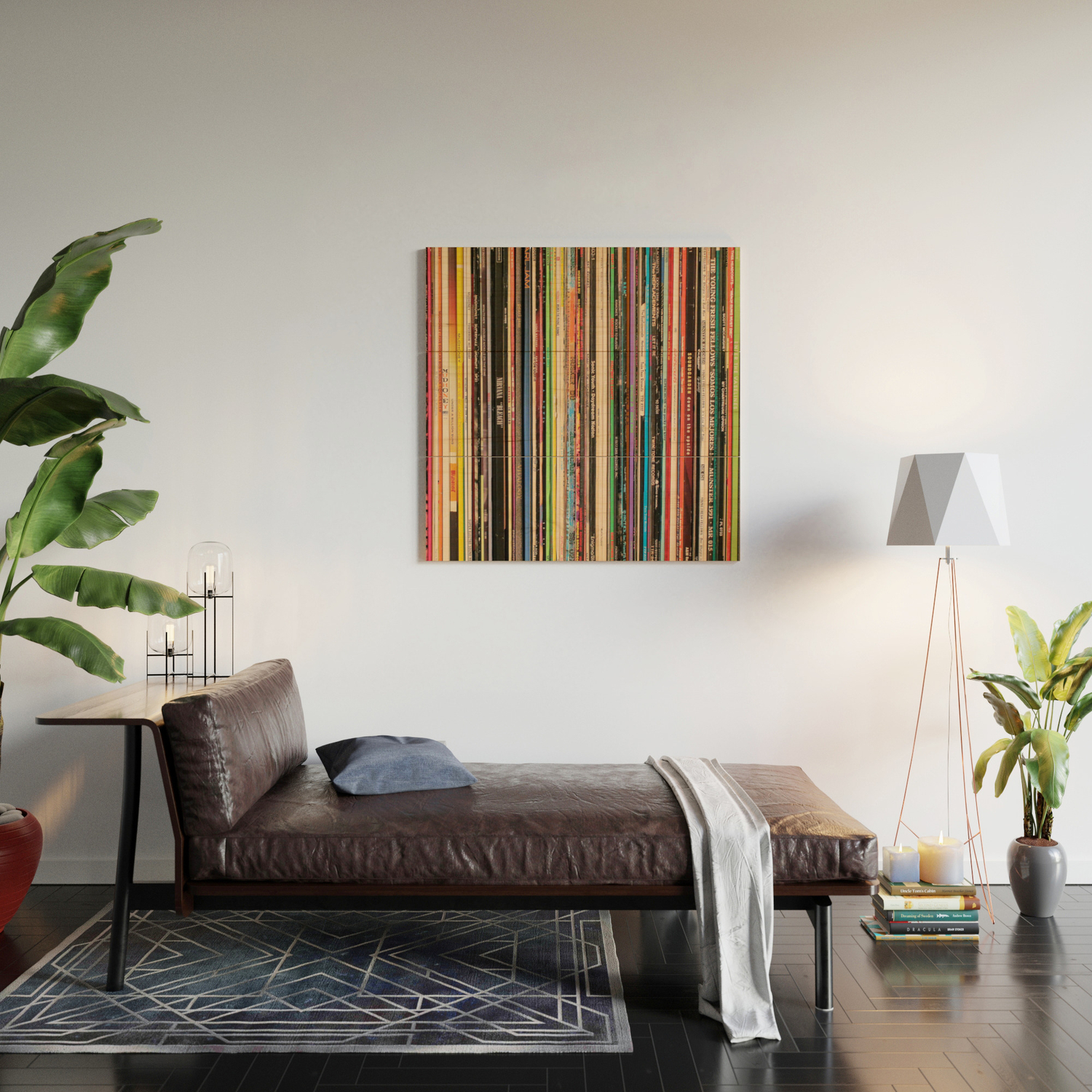 Alternative Rock Vinyl Records Wood Wall Art By Nmtdot Society6