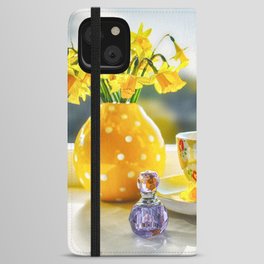 Sunny Springtime Windowsill  iPhone Wallet Case