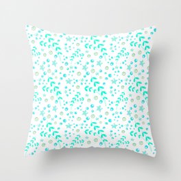 Bubble Pattern Design Throw Pillow