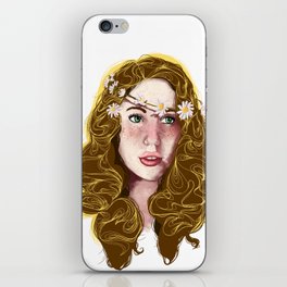 Flowers In Your Hair.... iPhone Skin