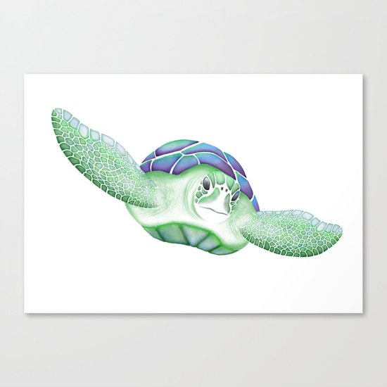 Sea Turtle Canvas Print