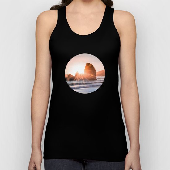 Sea light rock 4 Unisex Tank Top