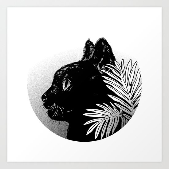 Cat Art Print
