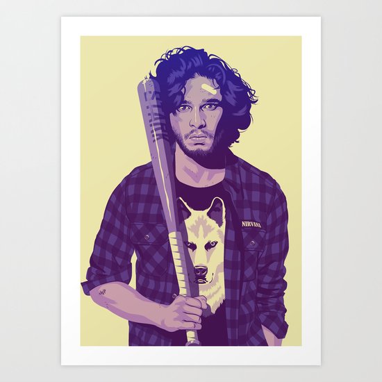 80/90s - J.S Art Print