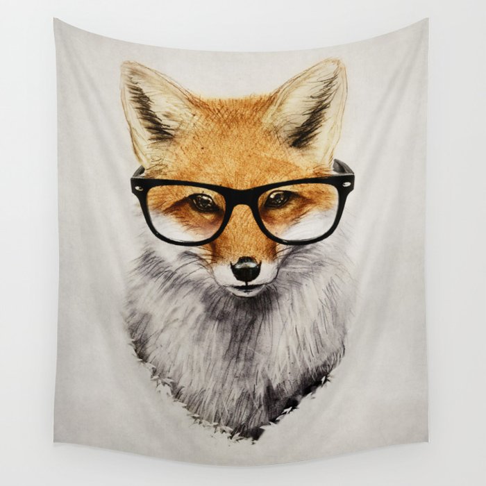 Mr Fox Wall Tapestry By Isaiahstephens Society6