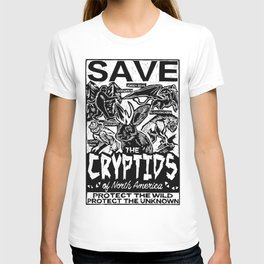 SAVE THE CRYPTIDS T Shirt