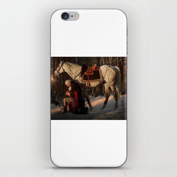George Washington A Prayer at Valley Forge iPhone Skin