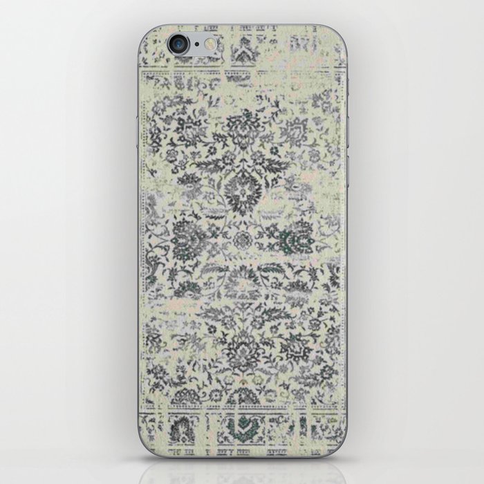 antique blue and grey carpet iPhone Skin