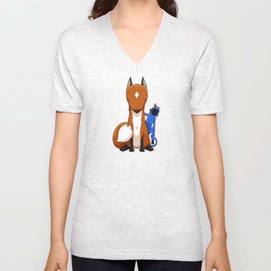 Hungry & Foolish Unisex V-Neck