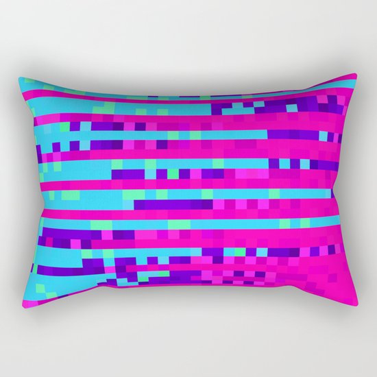 Pixel Pattern 2 Rectangular Pillow