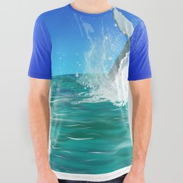 Big breach All Over Graphic Tee