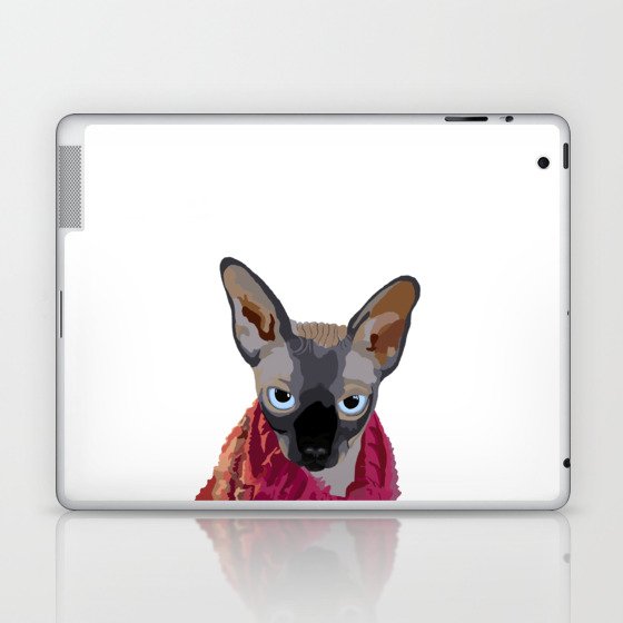 Dante the Sphynx Cat Laptop & iPad Skin