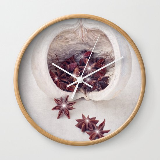 WINTER SECRETS Wall Clock