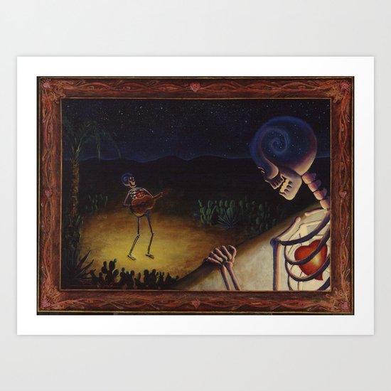 La Serenata Art Print