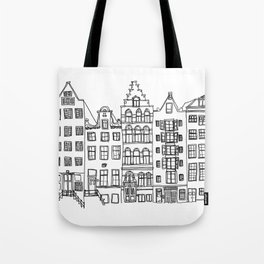 Amsterdam canal houses Tote Bag