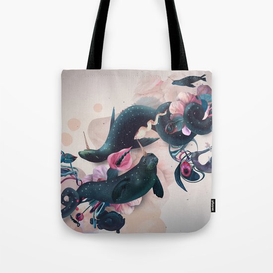 sea calf Tote Bag
