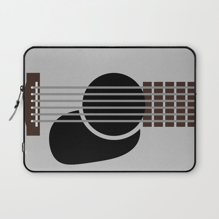 Minimalist Guitar Laptop Sleeve